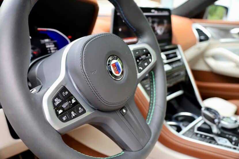 BMW ALPINA B8 Gran Coupe steering wheel, cluster