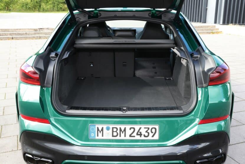 X6 cargo area space