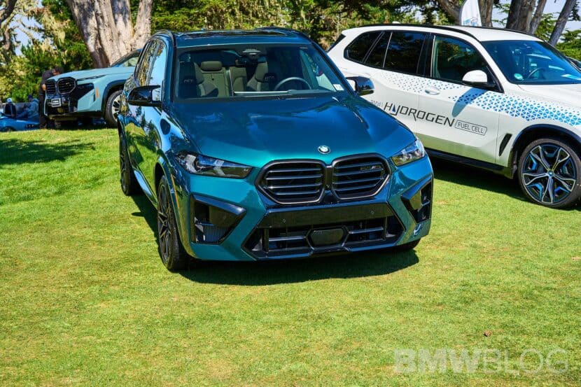 2024 BMW X5 M Shows Off Boston Green Paint At Pebble Beach