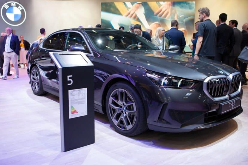 See The New BMW 530e In Live Photos From 2023 IAA Munich
