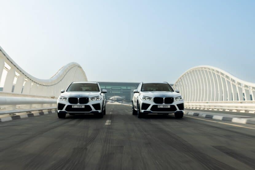 BMW iX5 Fleet in the desert