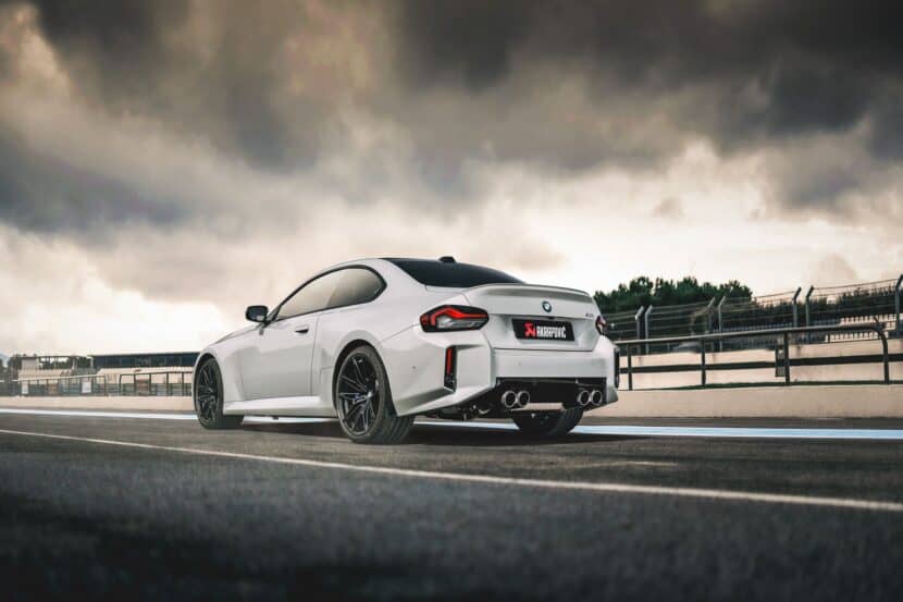 G87 BMW M2: A Closer Look at the Akrapovic Exhaust and Carbon Fiber Wing