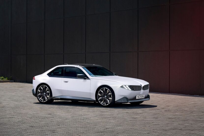 BMW i2 Coupe Rendered Based on Neue Klasse Concept