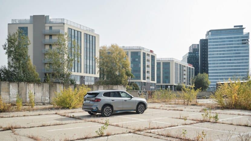 BMW X1 in the middle of nowhere