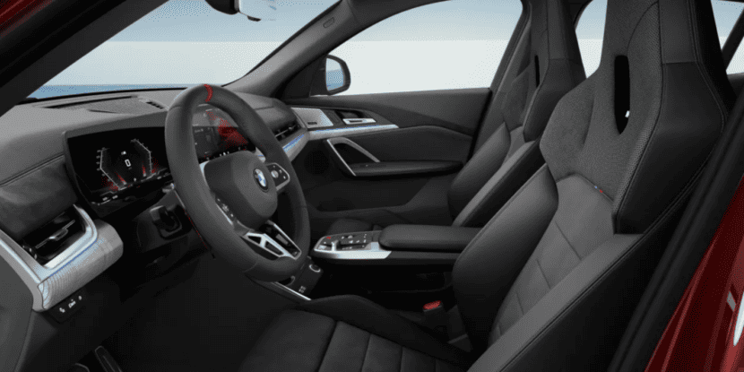 Interior photo of the new BMW X2 M35i