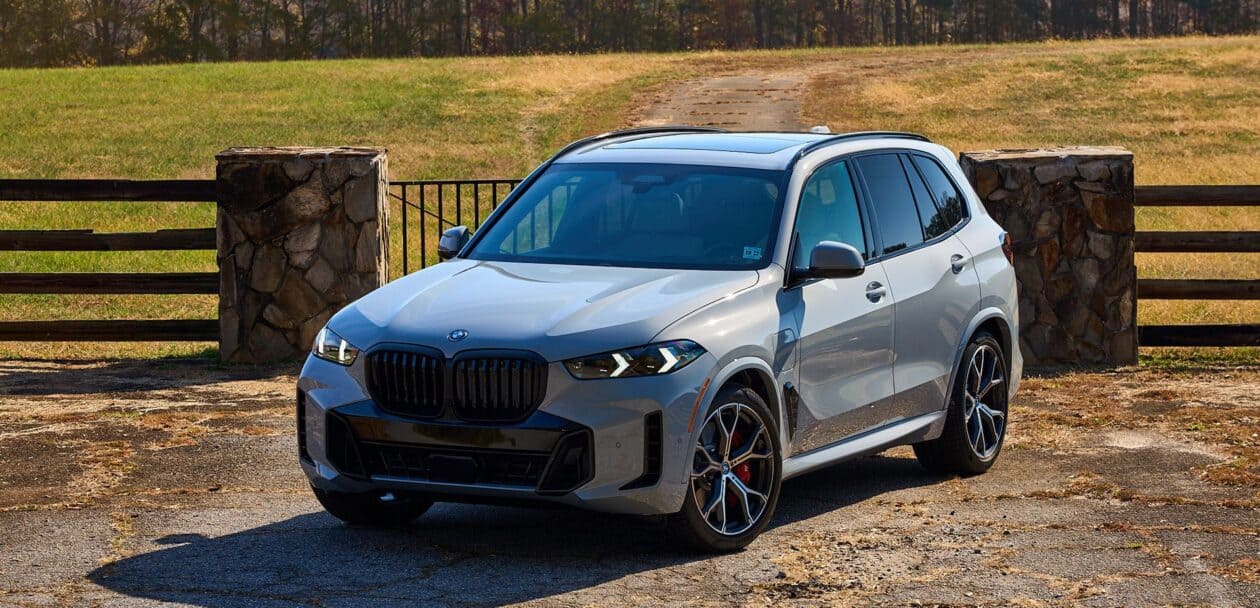 BMW X5 xDrive50e parked