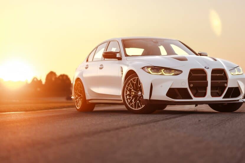 BMW M3 CS Photoshoot Shows The Hardcore Sedan In Individual Frozen Solid White