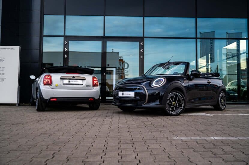 MINI Dealer Shows Off Two Rare Cooper SE Electric Convertibles