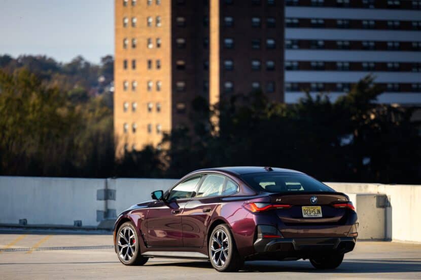 BMW i4 With Mora Metallic Paint Has The Wow Factor