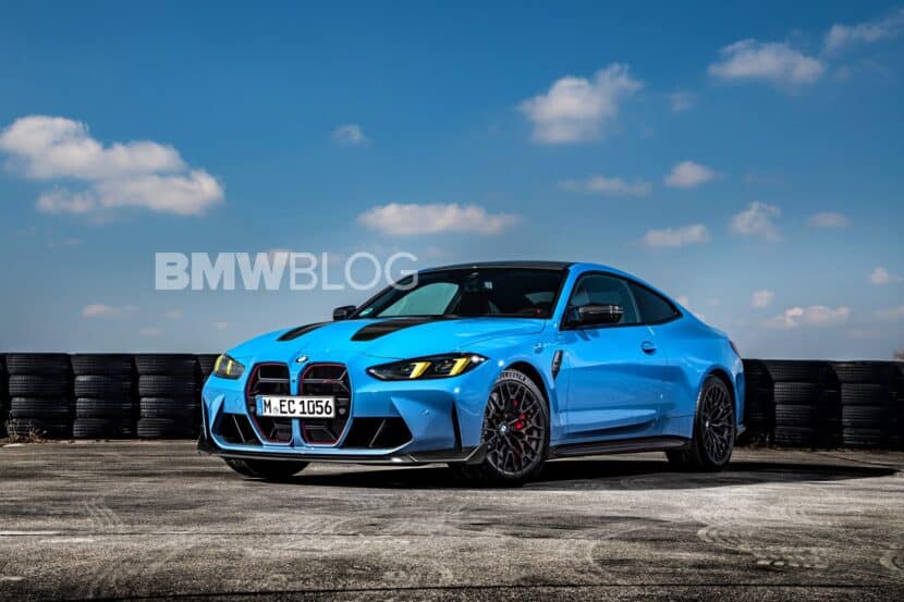 2025 BMW M4 CS Launching in Riviera Blue and Frozen Isle of Man Green