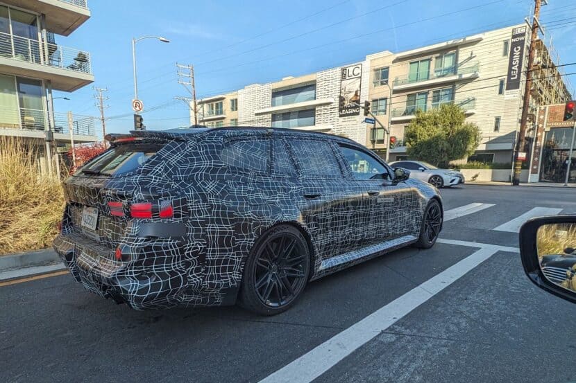 2025 BMW M5 Touring Testing On American Soil