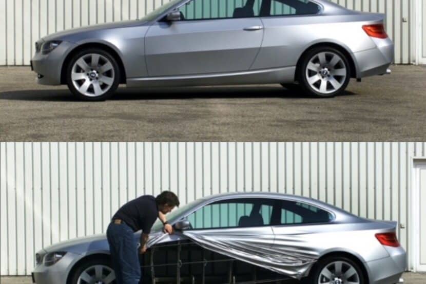 BMW’s GINA Cloth Was Used on a 3 Series Coupe E92 Design Proposal