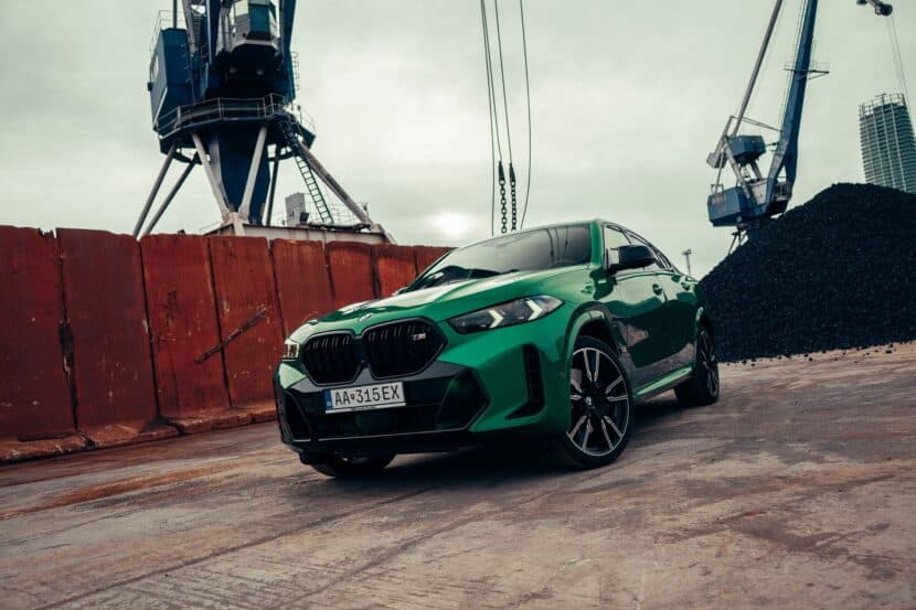 new BMW X6 front end look