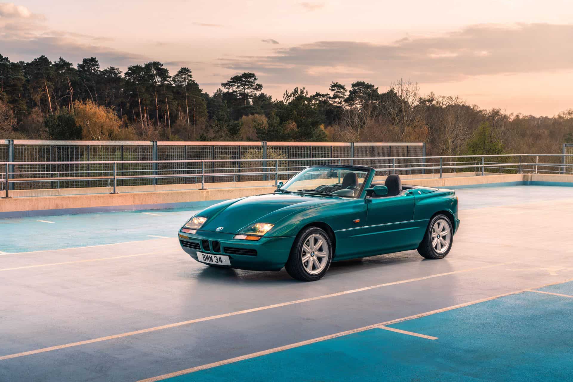 BMW Z1 Roadster parked