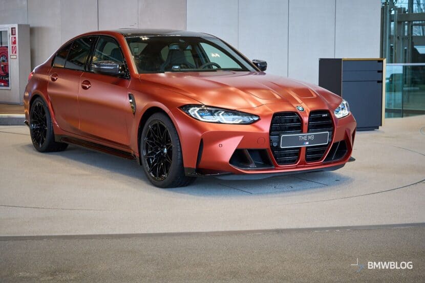 2024 BMW M3 Frozen Orange Stuns At The BMW Welt: Video