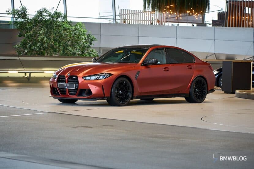 BMW M3 Frozen Sunset Orange Has Bold Look