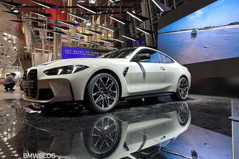 2025 BMW M4 Coupe With M Decals Photographed Up Close