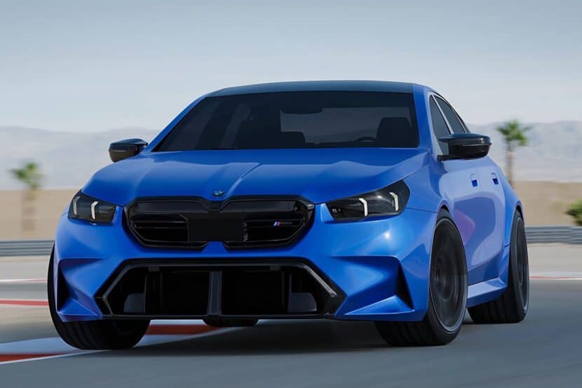 2025 BMW M5 Sedan Looks Mean in New Digital Renders