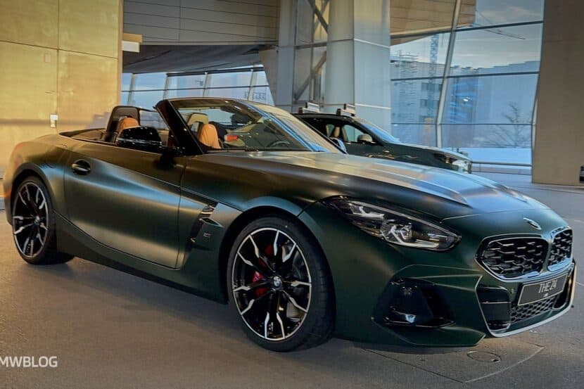 BMW Z4 M40i Has Manual Gearbox And Matte Paint At The Welt