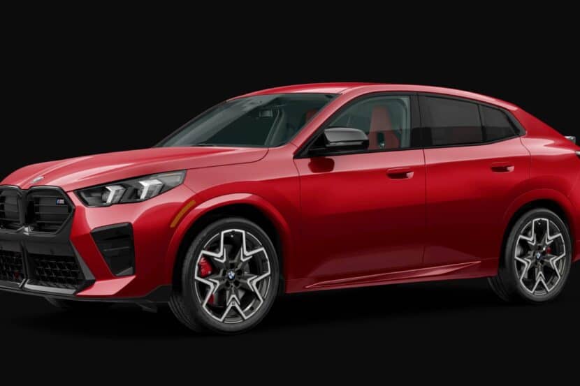 New BMW X2 M35i Vegas Red Filmed At 2024 Chicago Auto Show