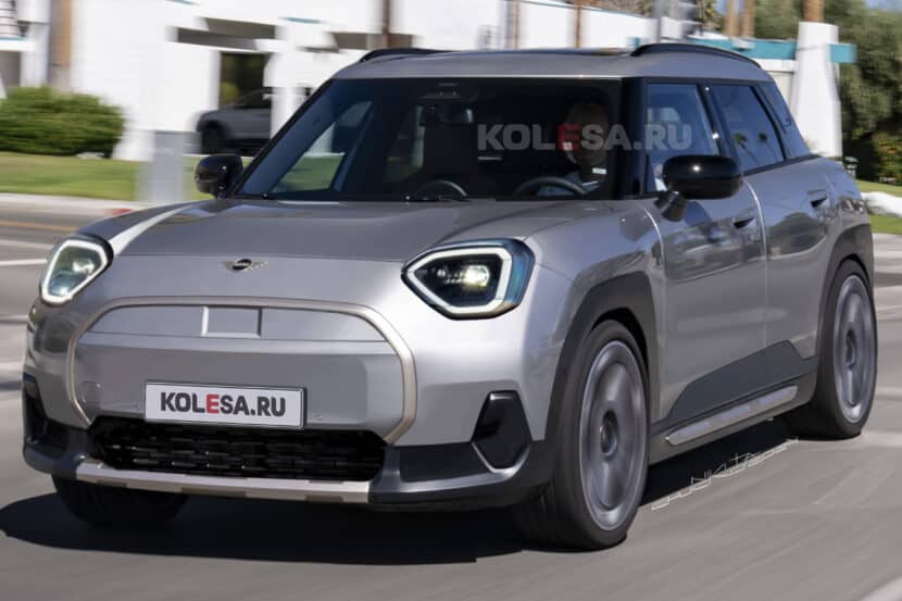 MINI Aceman Drops Camo In Rendering Ahead Of April 24 Debut
