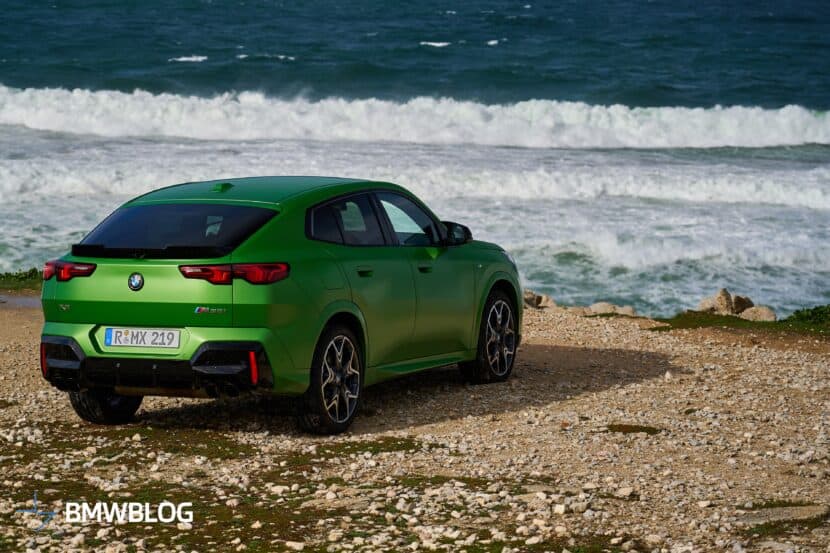2024 BMW X2 in Frozsen Tampa Bay by the ocean
