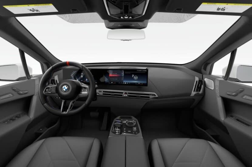 2025 BMW iX M60 Shows Rounded M Sport Steering Wheel