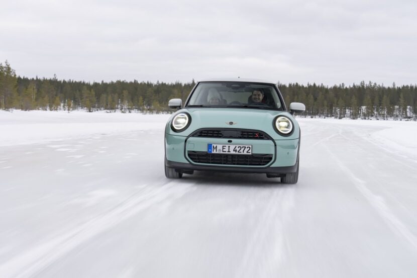 2025 MINI Cooper S Glides Across the Winter Landscape