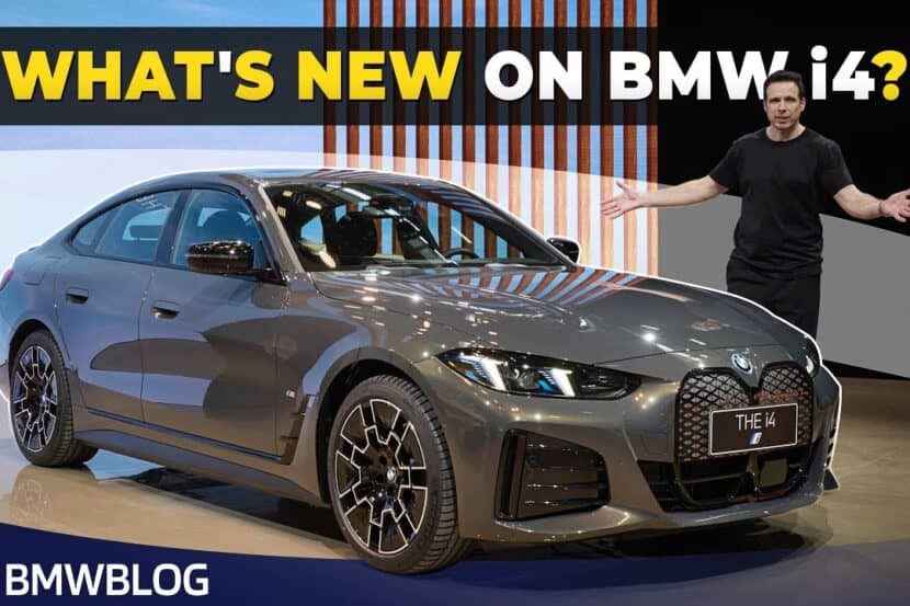We Filmed The 2025 BMW i4 Facelift Up Close And Personal