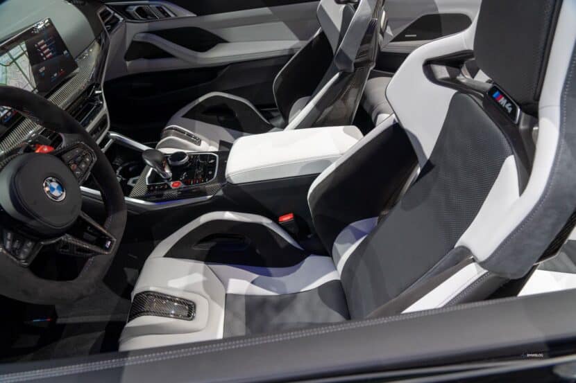 2025 BMW M4 Carbon Fiber Race Bucket Seats