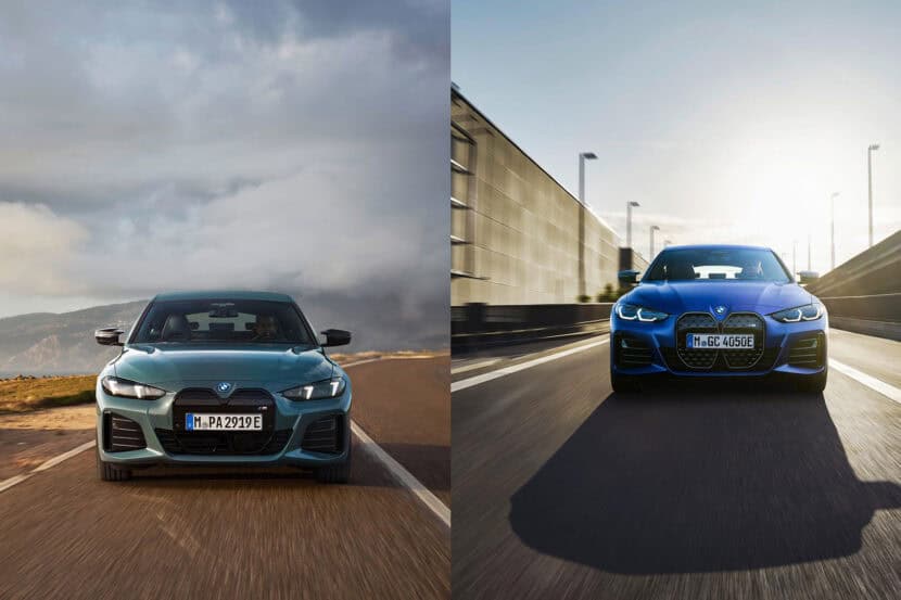 2025 BMW i4 M50 Facelift vs. Pre-Facelift – Photo Comparison