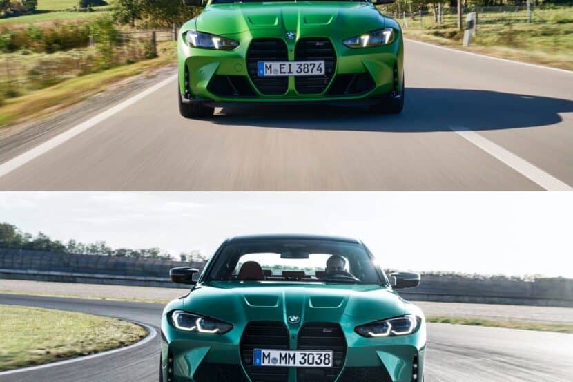 Photo Comparison: 2025 BMW M3 Facelift vs. Older Model