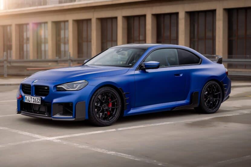 BMW M2 G87 Frozen Portimao Blue Gets M Performance Parts