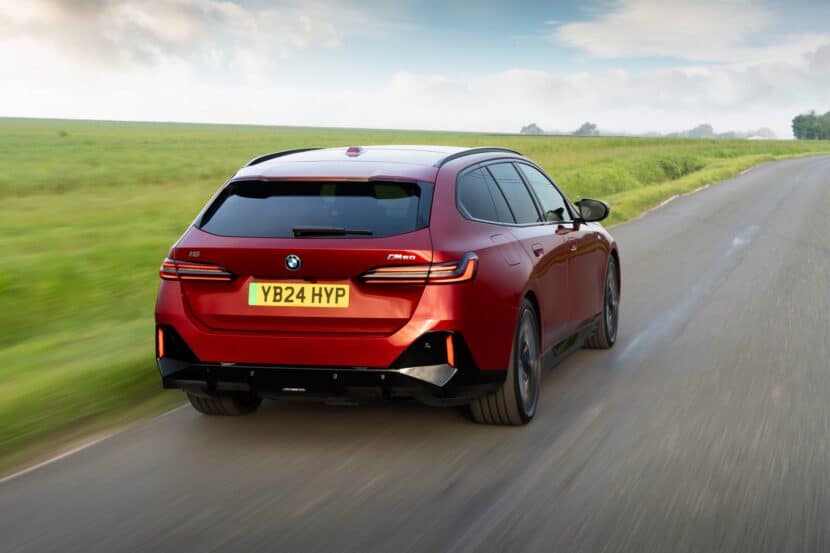 BMW i5 M60 Touring Poses In UK As Customer Deliveries Begin