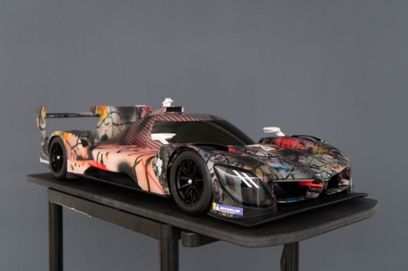 Mehretu’s BMW M Hybrid V8 Art Car mini car