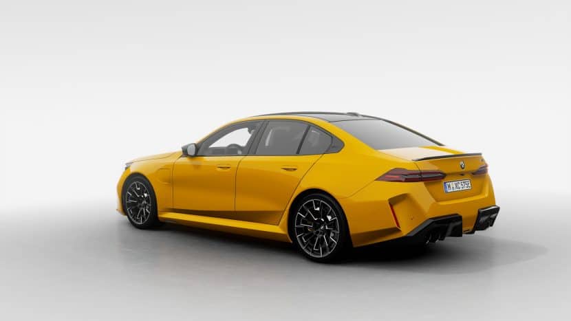 G90 M5 Speed Yellow side view