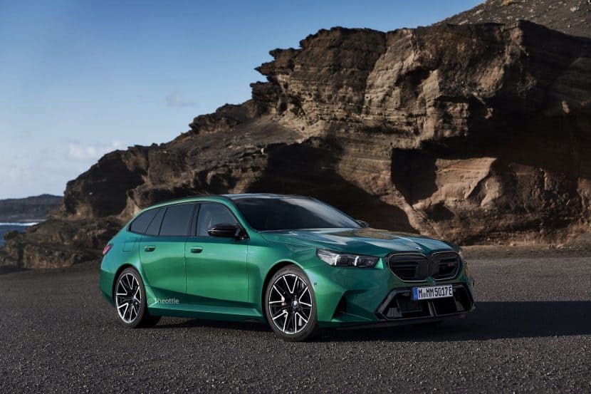 Upcoming BMW M5 Touring Gets Rendered After Sedan Unveil