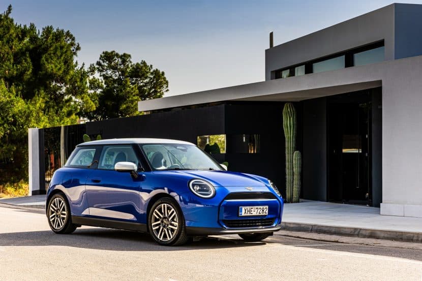 New MINI Cooper E Poses In Sunny Greece
