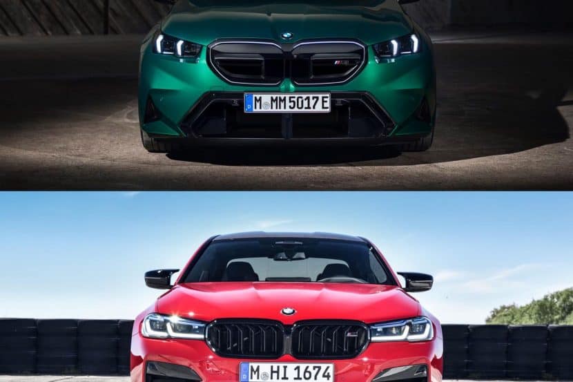 BMW G90 M5 vs. F90 M5: Photo Comparison