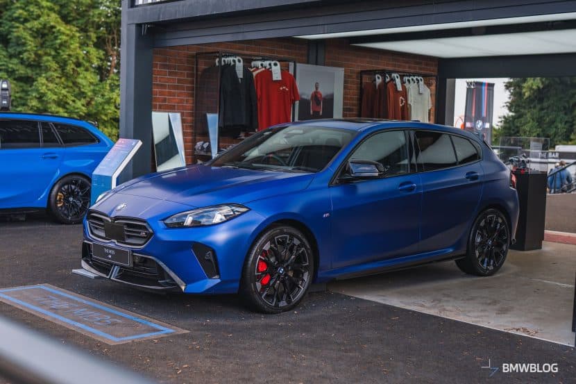 2025 BMW M135 Frozen Portimao Blue Shows Up In Goodwood