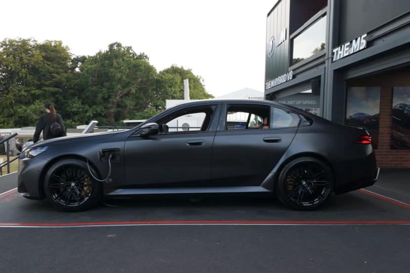 The New BMW M5 Already Gets Faster Battery Charging