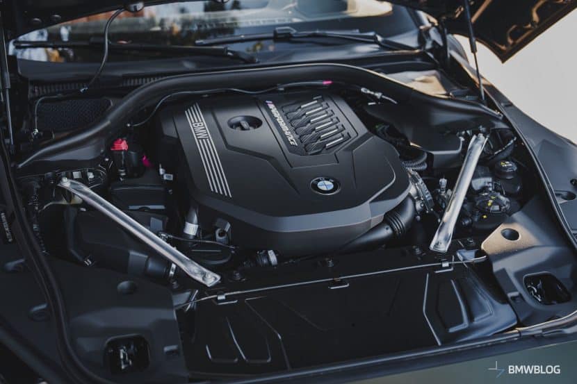 The B58 engine in the BMW Z4 Roadster