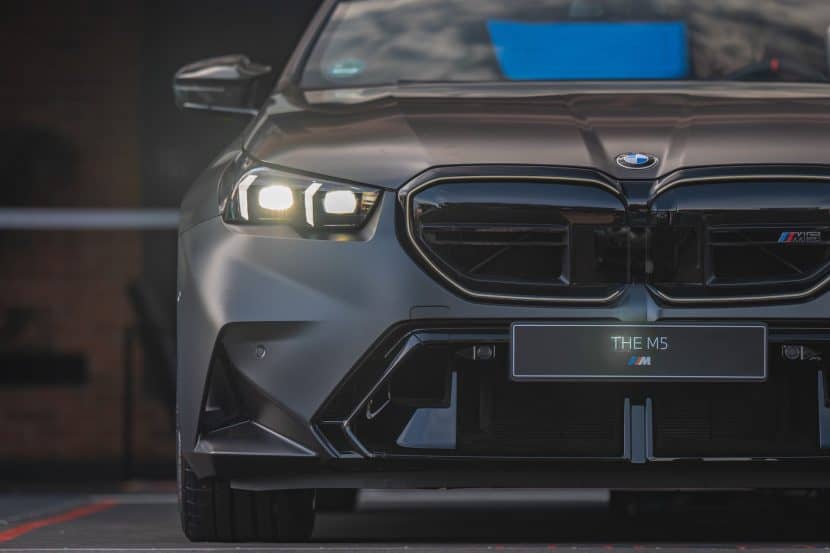 New Photos of the 2025 BMW M5 in Frozen Deep Grey