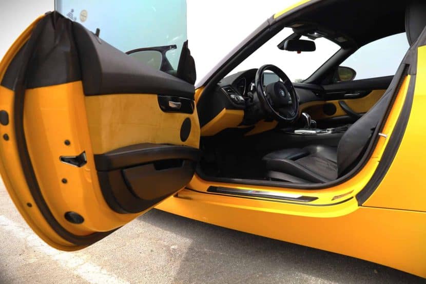 Z4 Citrus Package interior shot