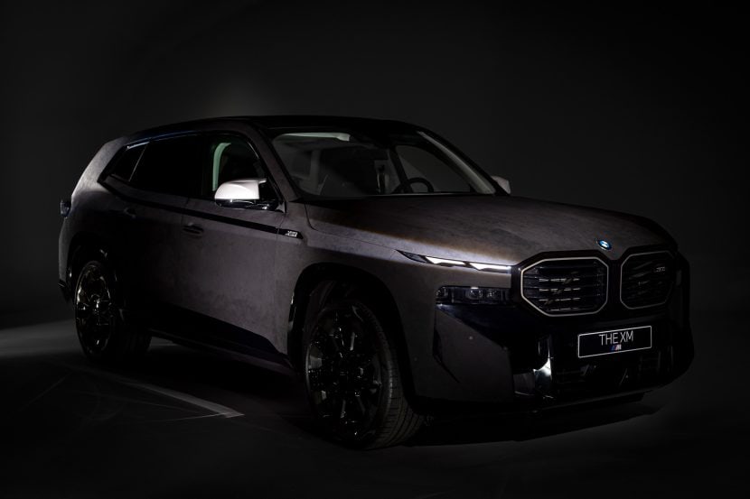 One-Off BMW XM Has The Body Covered In Alcantara
