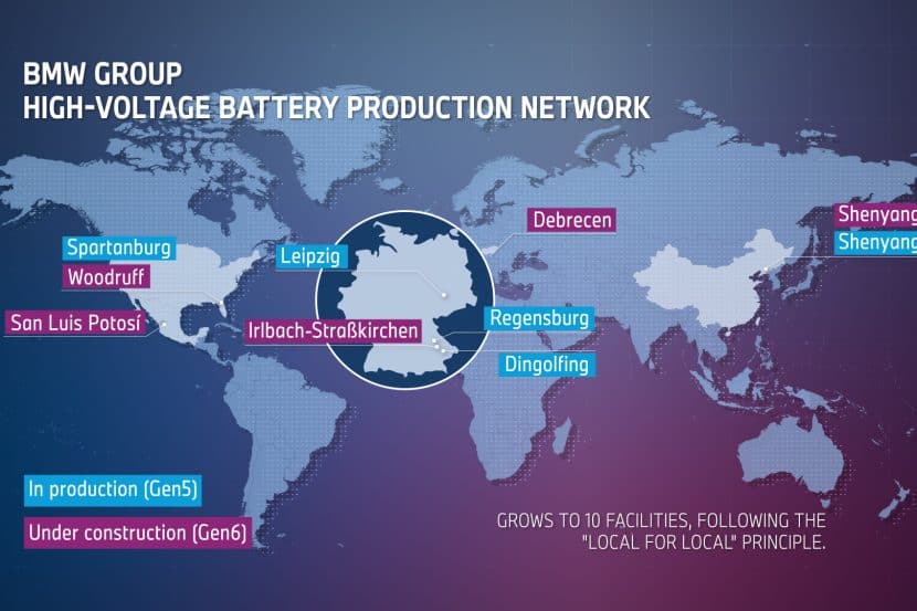 BMW Will Build Gen6 Batteries At These Factories