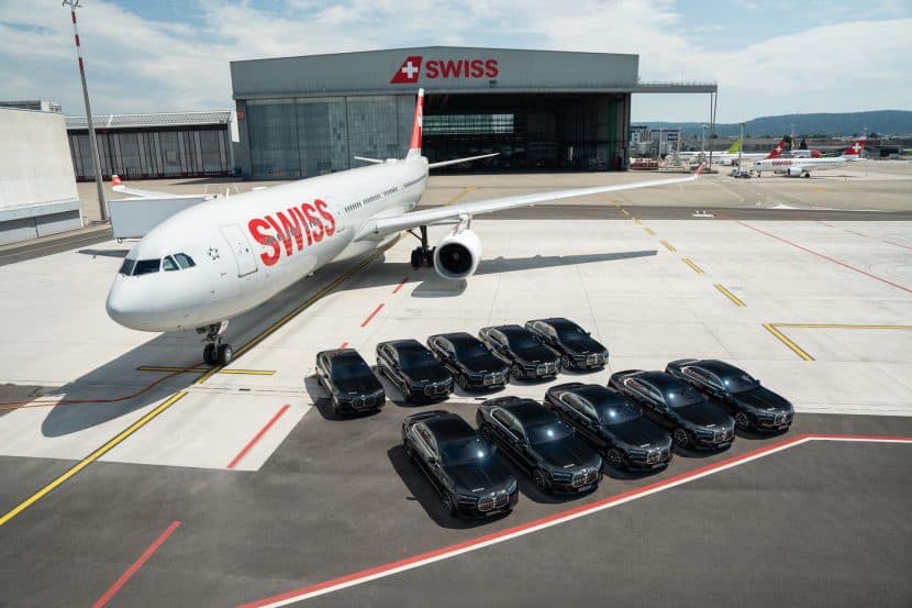 BMW Becomes the “Premium Limousine” Partner of SWISS Airlines