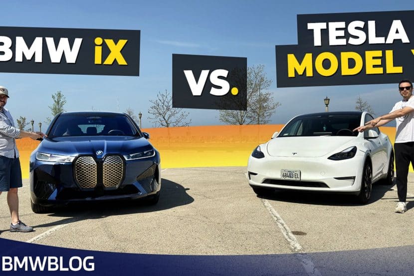 Tesla Model Y Owner Reviews the BMW iX M60