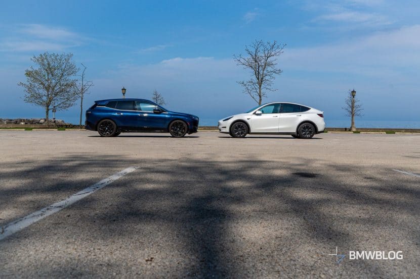 bmw-ix-vs-tesla-model-y-02 BMW iX and Tesla Model Y Facing Canadian Tariff Challenge