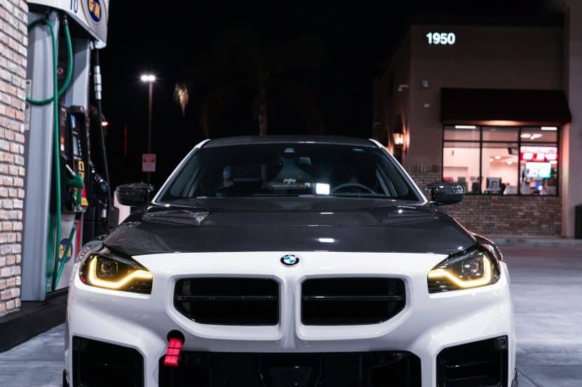 Alpine White G87 BMW M2 Transformed by Vorsteiner’s Full Carbon Aero Program